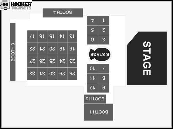 Rock Of Ages (Hollywood) seating chart