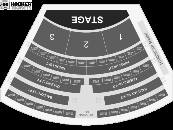 Ronnie Milsap seating chart