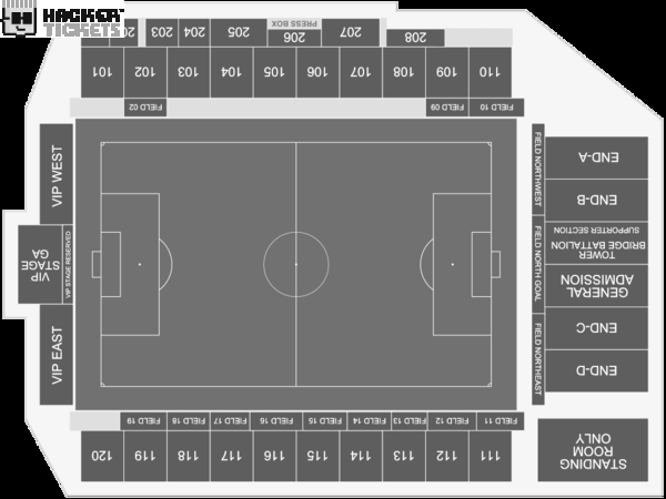 Sacramento Republic FC vs. LA Galaxy II seating chart