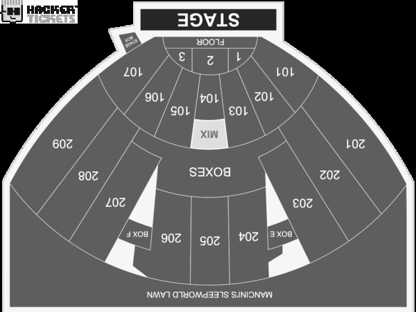 Spirit West Coast 2021 with Chris Tomlin & More seating chart