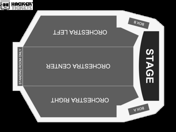 	Symphony of the Americas: Three Pianos - Eight Hands seating chart