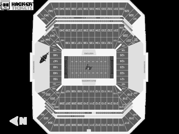 Tampa Bay Buccaneers vs. Green Bay Packers seating chart