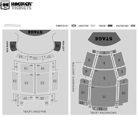 Temptations w/ Four Tops seating chart