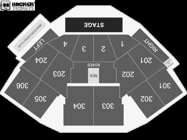 The Avett Brothers seating chart