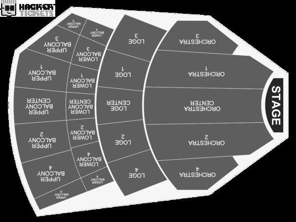 The Bachelor Live on Stage seating chart