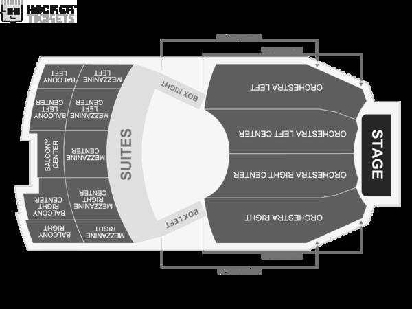 The Cher Show seating chart