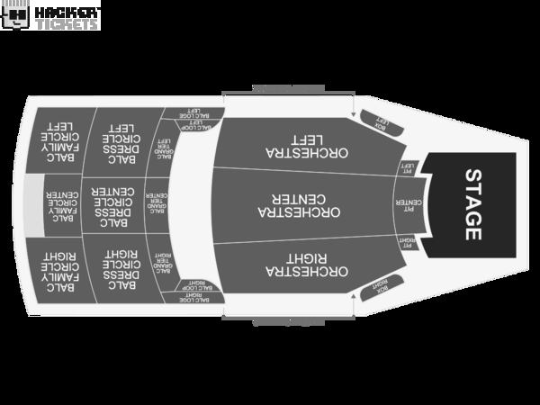 The Color Purple (Touring) seating chart