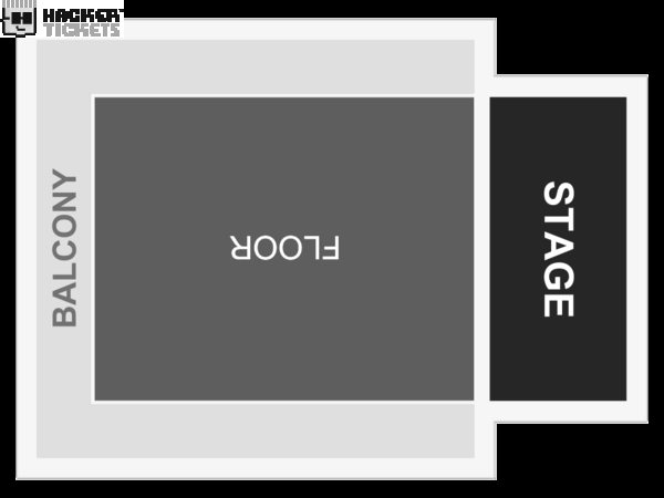 The Fratellis seating chart
