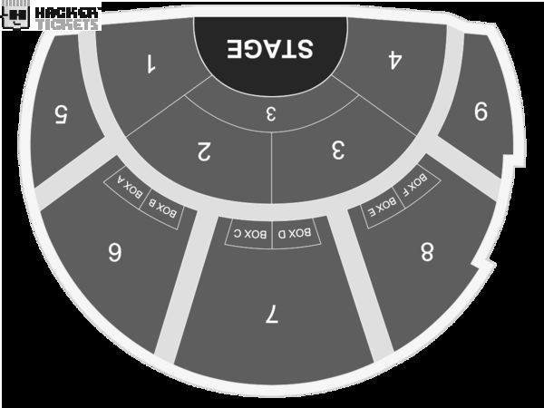 The Full Monty seating chart
