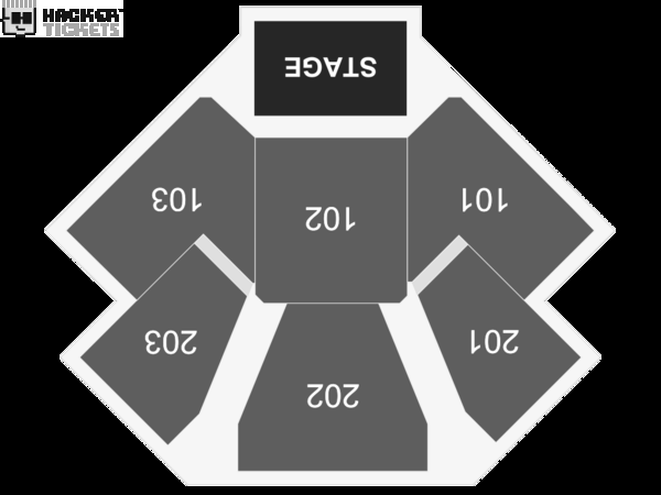 The Stylistics seating chart