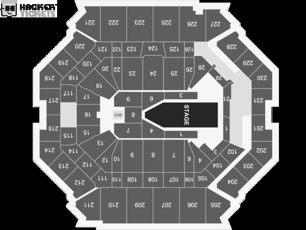 The Weeknd with Special Guests Sabrina Claudio And Don Toliver seating chart