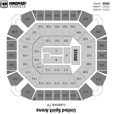 tobyMac seating chart