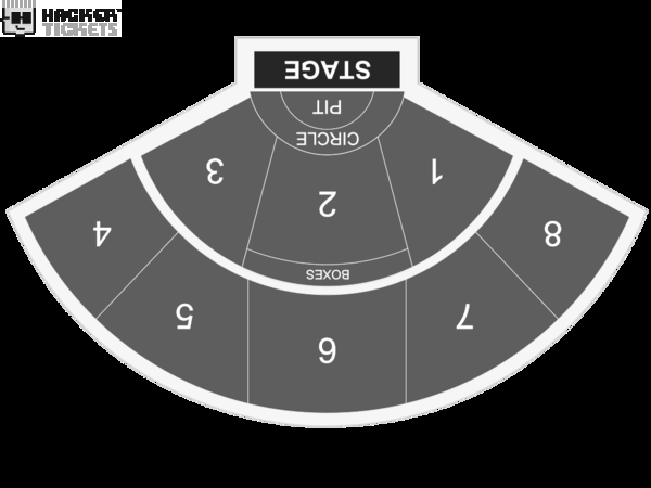 Trevor Noah seating chart