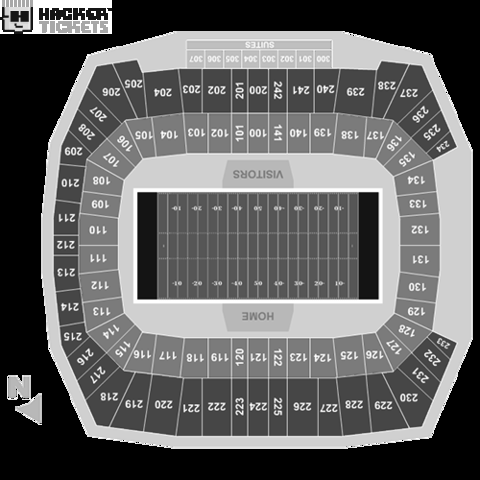 UConn Huskies Football vs. Middle Tennessee State Blue Raiders Football seating chart