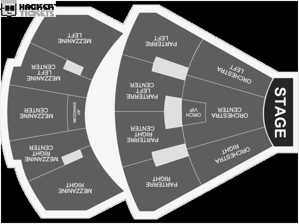 Weezer seating chart
