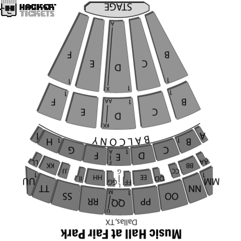 Wicked seating chart