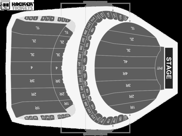 Widespread Panic 3-Day Ticket Package (4/2 - 4/4) seating chart