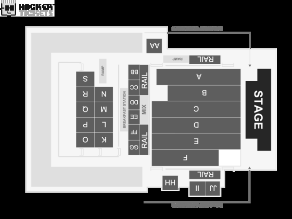 World Famous Gospel Brunch at House of Blues (ANA) seating chart