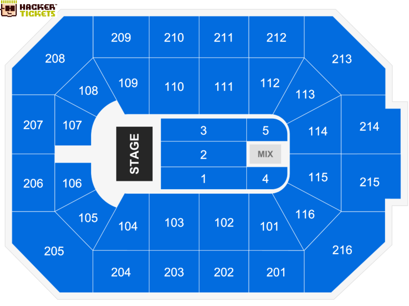 Allstate Arena seating chart