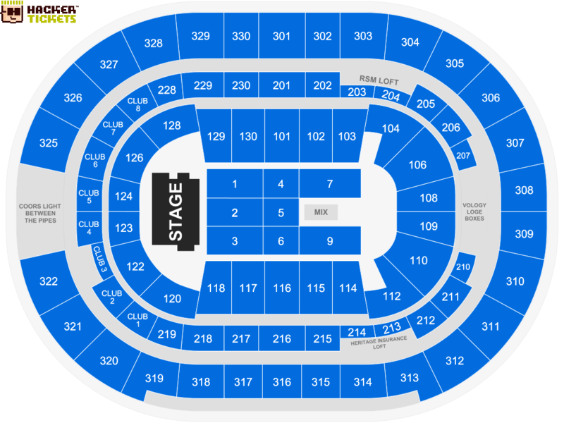 Amalie Arena seating chart