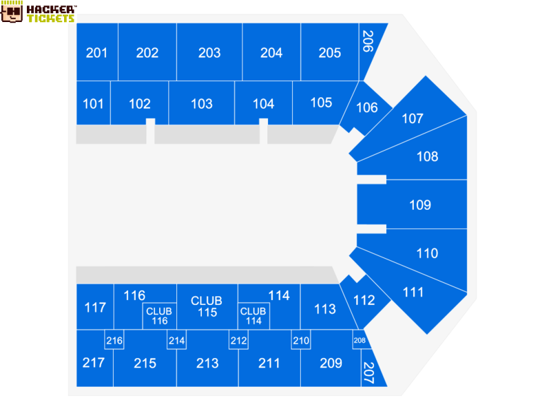 American Bank Center Arena General Information & Events