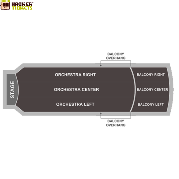 Arlington Music Hall seating chart