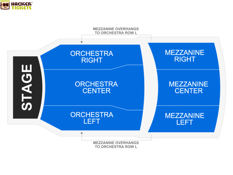 August Wilson Theatre seating chart