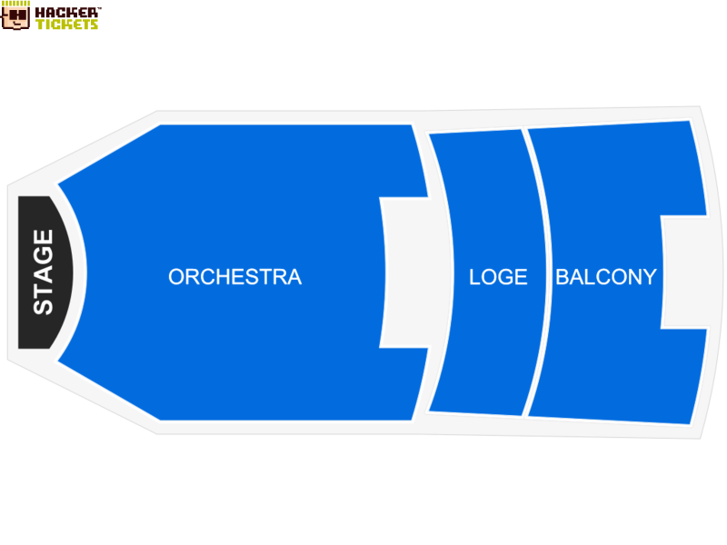Balboa Theatre seating chart
