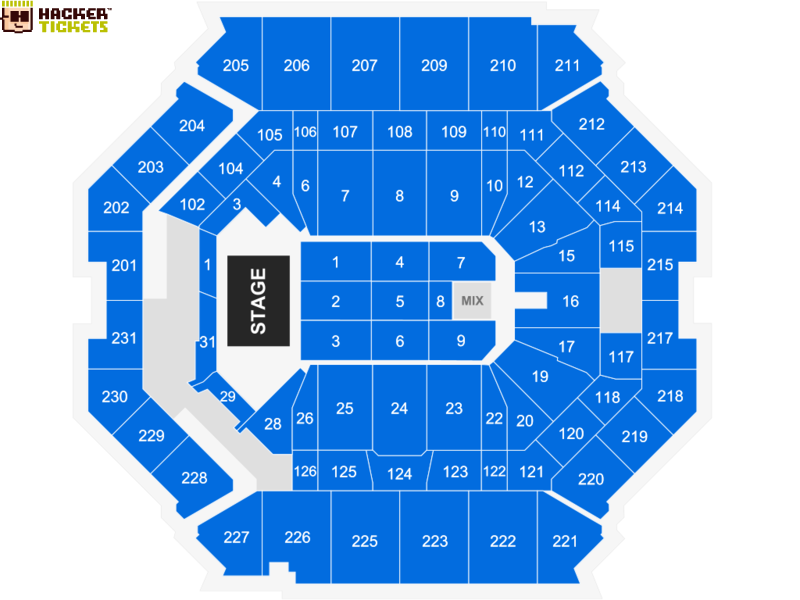 Barclays Center seating chart