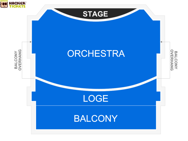 Bardavon 1869 Opera House seating chart