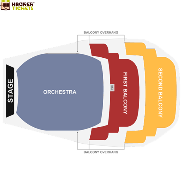 Bass Concert Hall seating chart