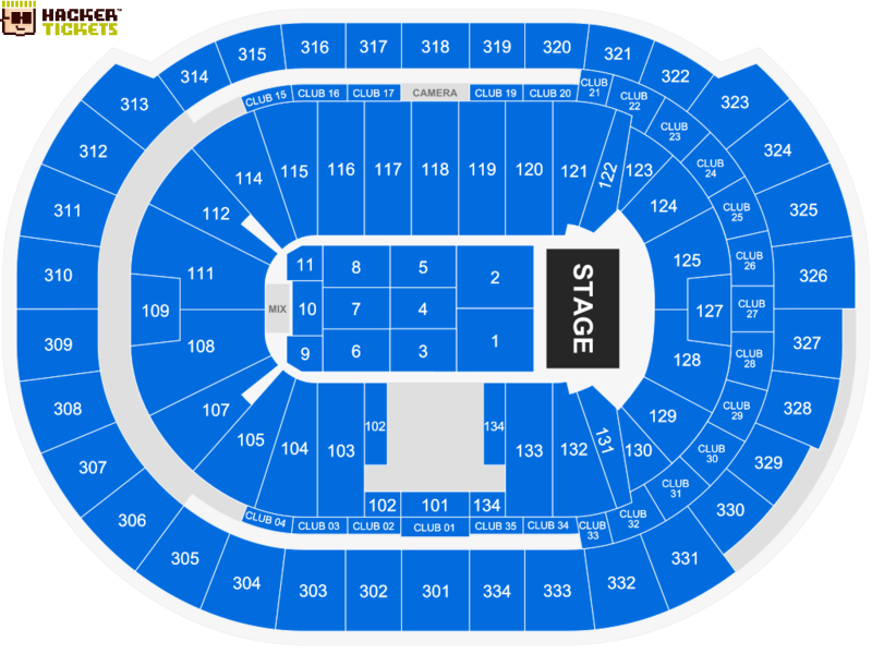 BB&T Center seating chart