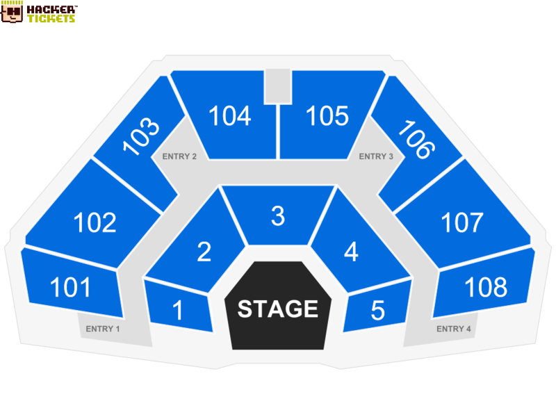 Beverly O'Neill Theater - Long Beach Conv and Entertainment Ctr seating chart