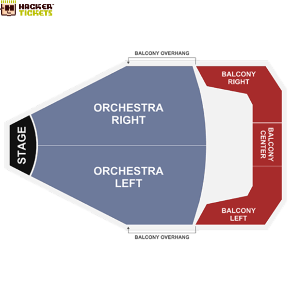 Bob Carr Theater seating chart