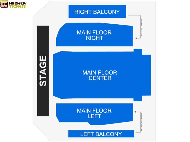 Briar Street Theatre seating chart