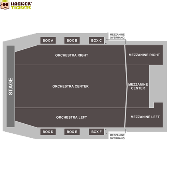 Capitol Theatre seating chart