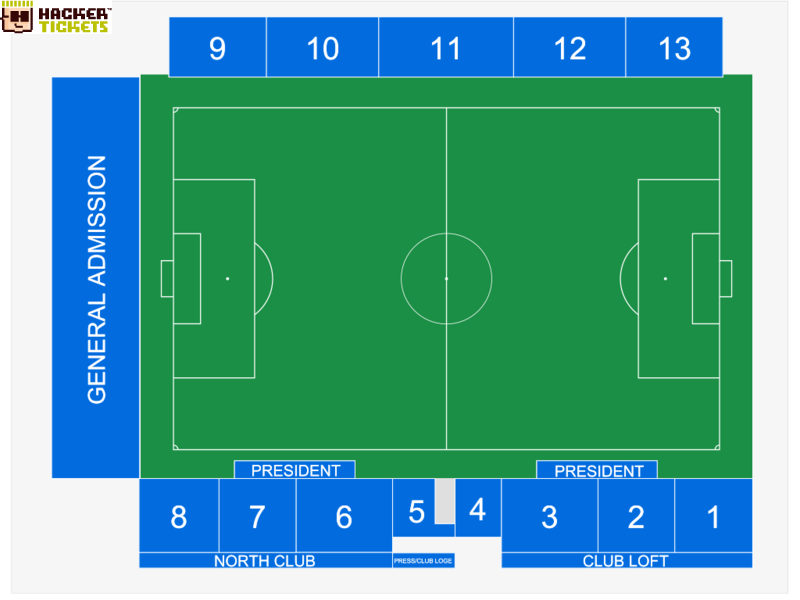 Championship Soccer Stadium at the Orange County Great Park seating chart