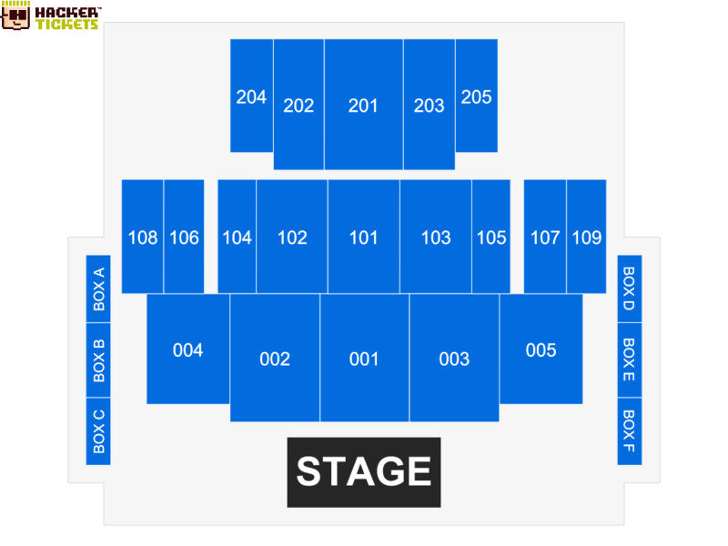 Charles F. Dodge City Center Pembroke Pines seating chart