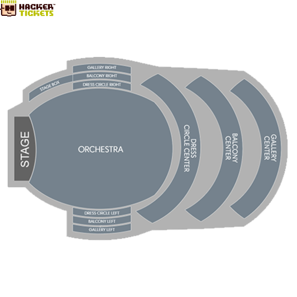 Christopher Cohan Performing Arts Center seating chart