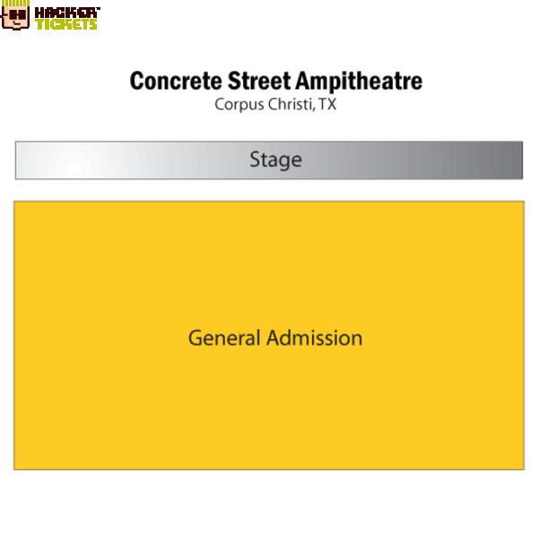 Concrete Street Amphitheater seating chart