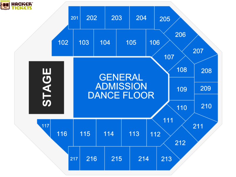 Credit Union 1 Arena at UIC seating chart