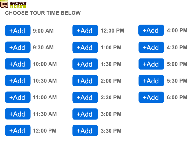 Dolby Tours seating chart