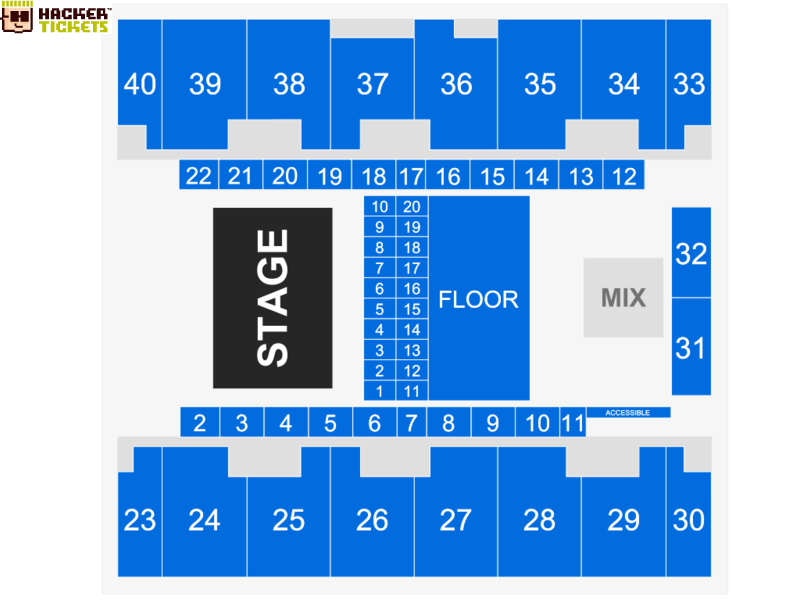 El Paso County Coliseum seating chart