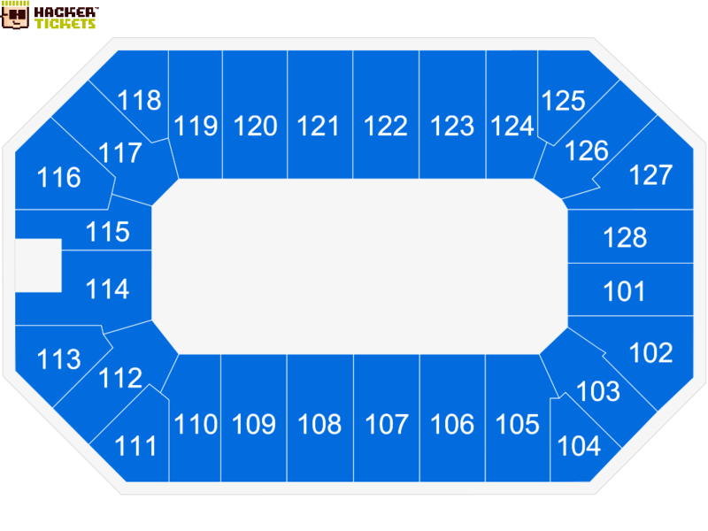 Ford Park seating chart