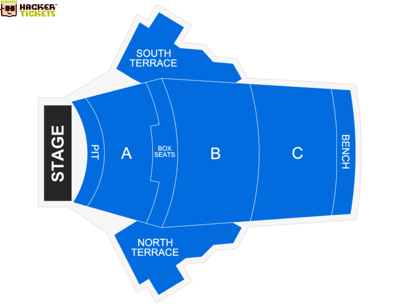 Greek Theatre seating chart