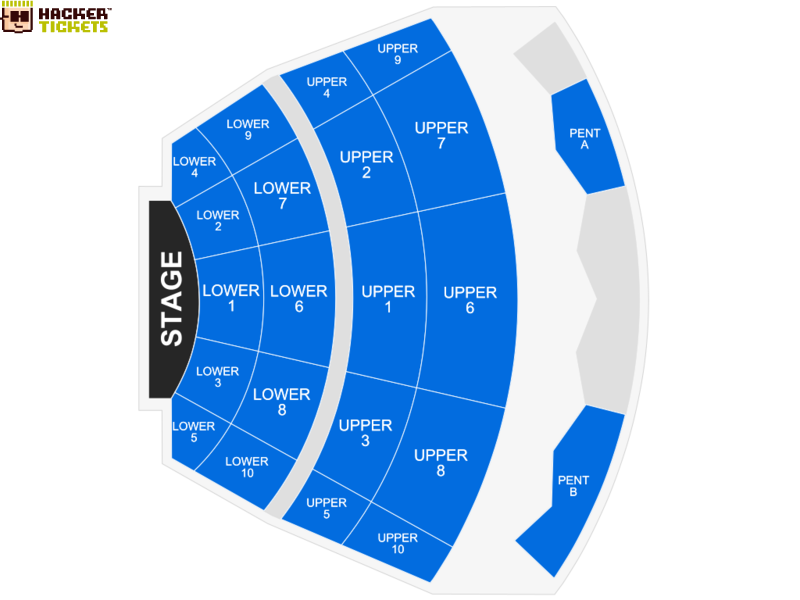 Harrah's Resort Atlantic City seating chart
