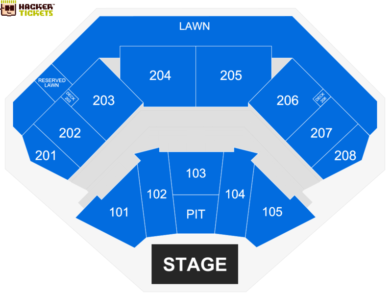 Tinley Park Concert Seating Chart