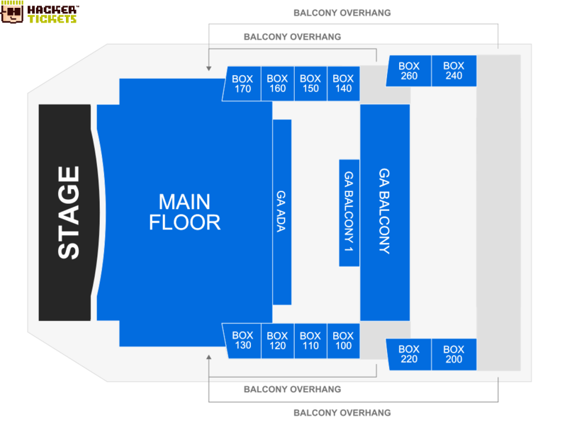 House of Blues Chicago presented by Cricket Wireless seating chart