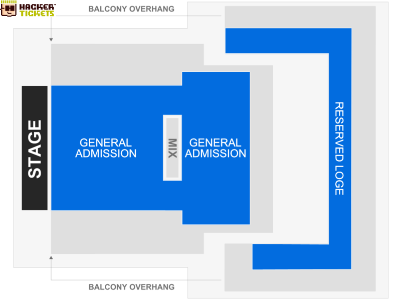 House of Blues Orlando seating chart