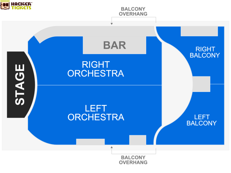 JaM Cellars Ballroom seating chart